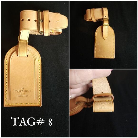 Authentic Louis Vuitton Luggage Tag & Poignant - NEW - Picture 11 of 16